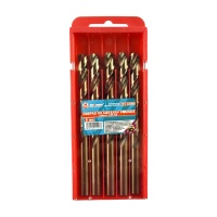 Сверла по металлу кобальтовые 9 мм, 5 шт., HSS CO, P6M5K5, "MAXIMUM" MX 10086