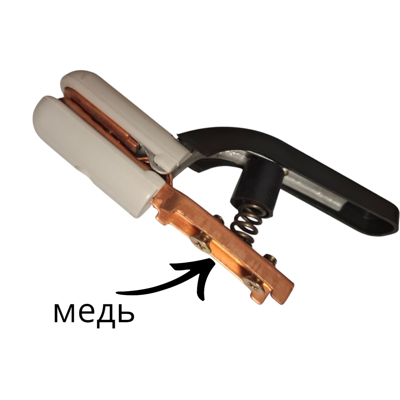 электродержатель 300 a, медь, 45/90/180⁰, рукоять термопластик, эконом, "maximum" mx 06157 (2063) оптом