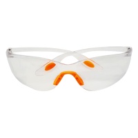 Очки защитные, прозрачные, белые, 168 оптом