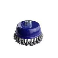 Щетка чашечная для УШМ 75 мм,3", витая,"Maximum" MX 17764